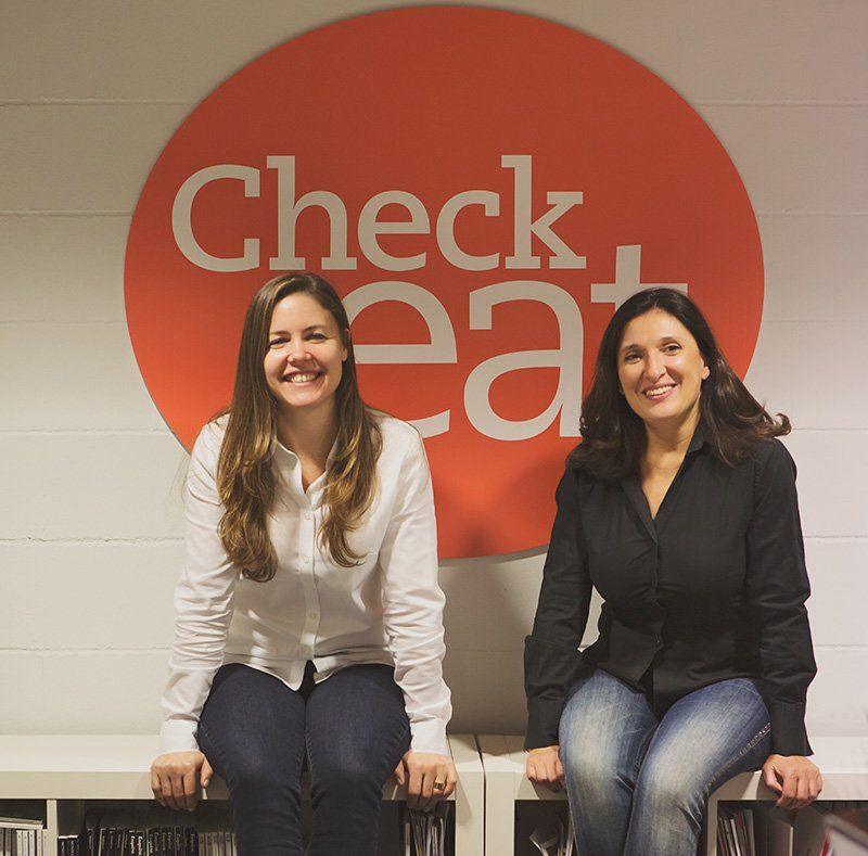 Flor Somaschini y Montse Camprubí son las impulsoras de Check Eat