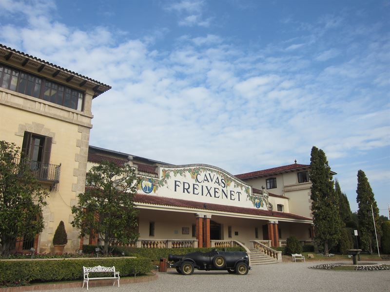 Les bodegues de Freixenet a Sant Sadurní d'Anoia