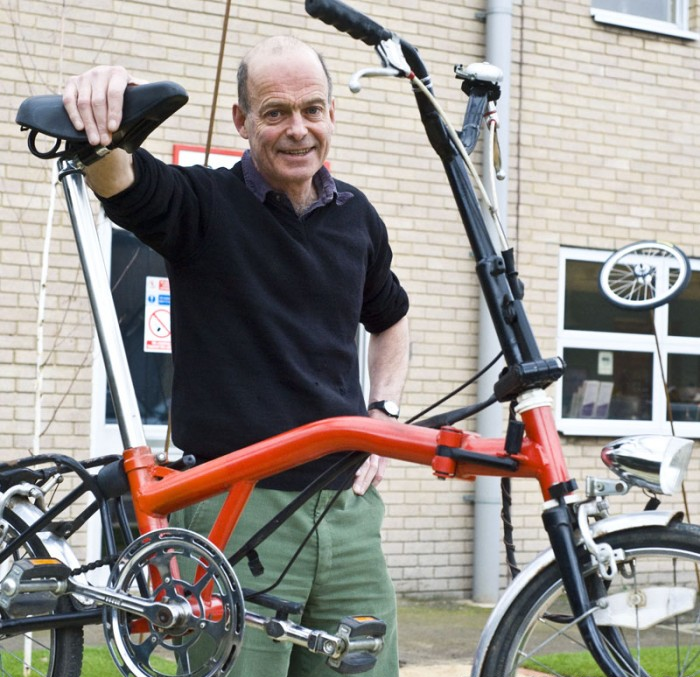 Andrew Ritchie és el fundador de la companyia Brompton