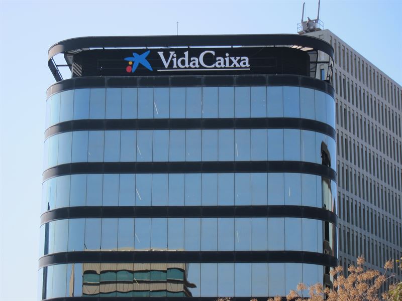 Imatge de l'edifici corporatiu de Vida Caixa