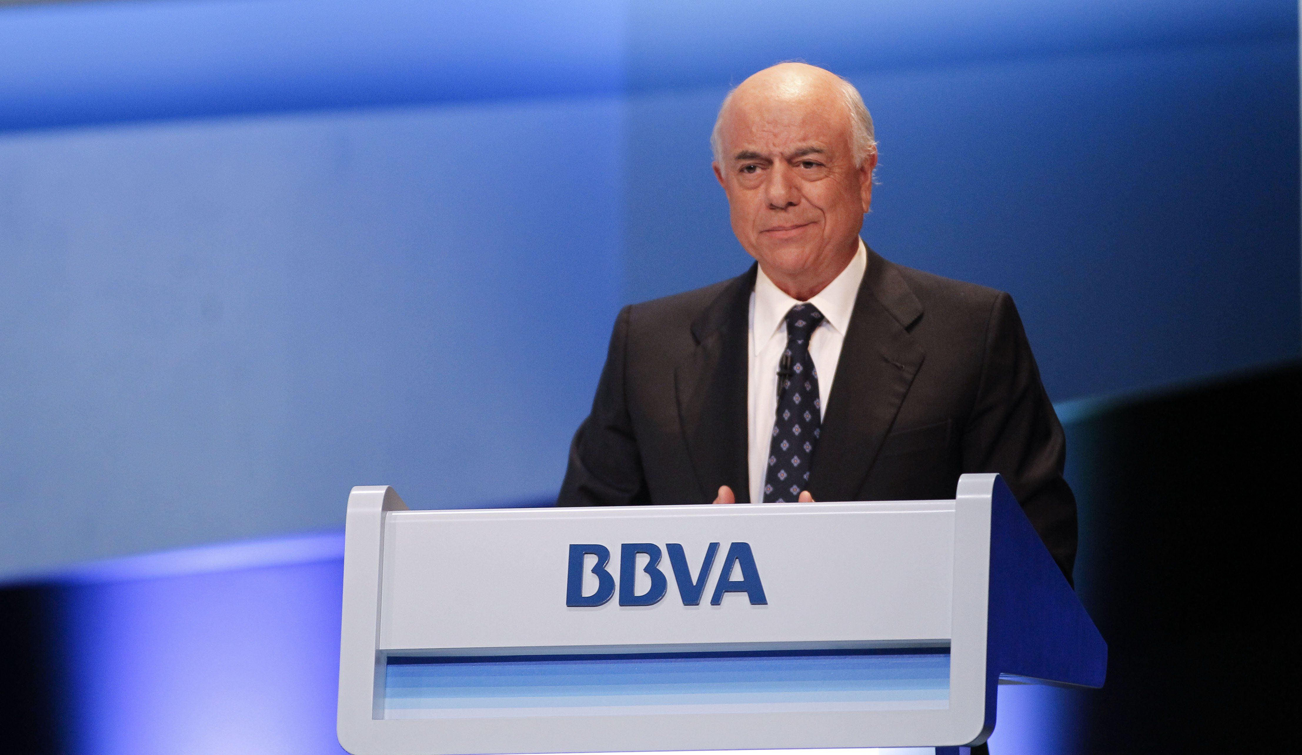 El president del BBVA, Francisco González