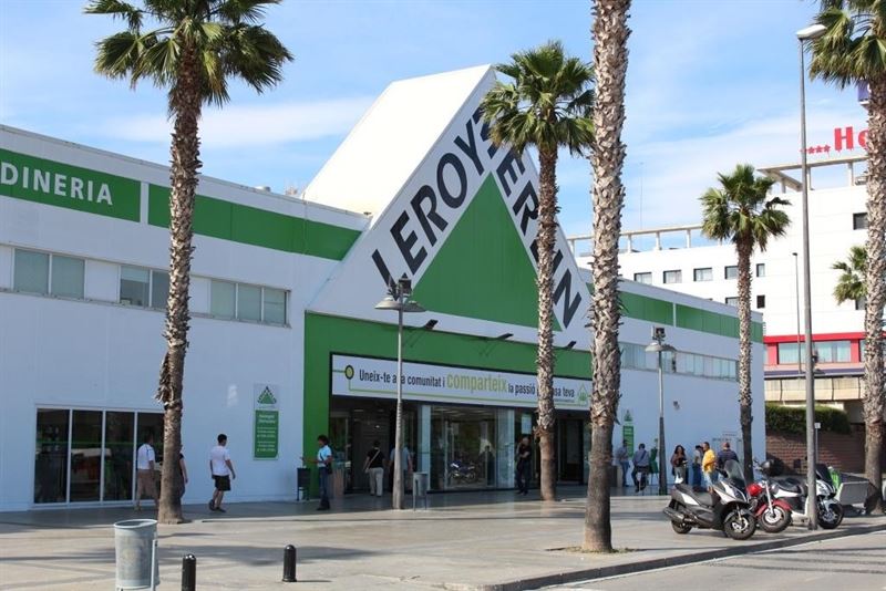 El centre de Leroy Merlin a Sant Boi de Llobregat