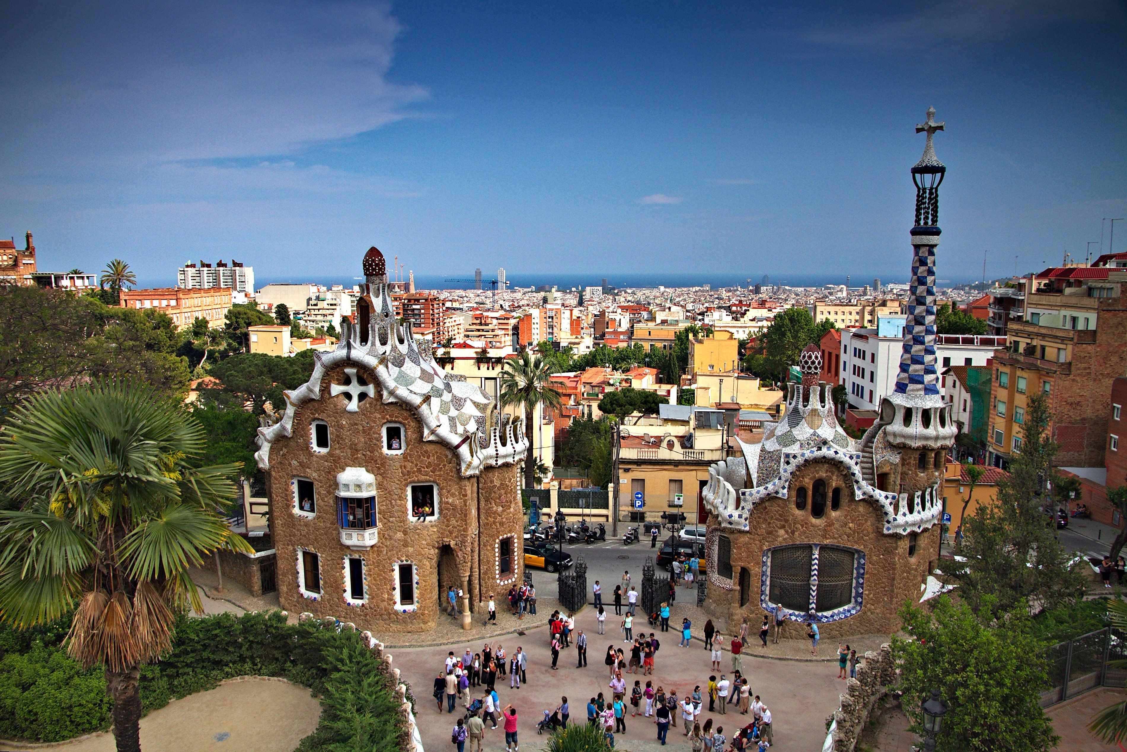 El Parc Güell és una de les principals obres de Gaudí i de la marca Barcelona