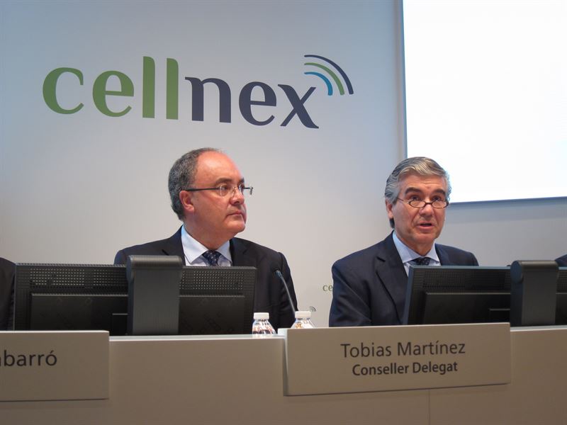 Tobías Martínez i Francisco Reynés de Cellnex