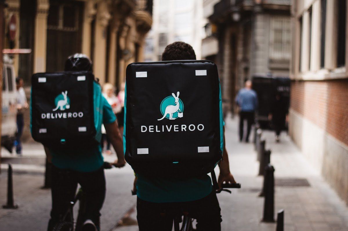 Ciclistes de Deliveroo