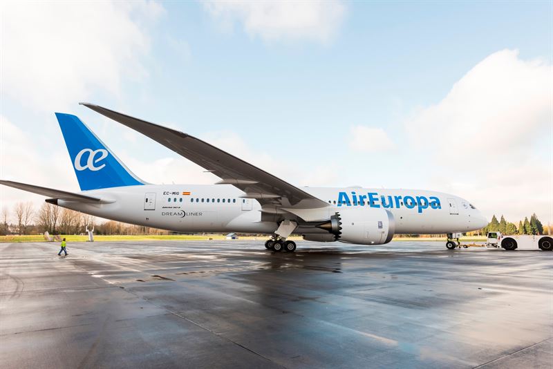 Nuevo modelo B787 de Air Europa | EP