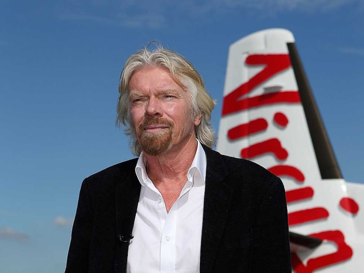 Richard Branson, fundador de Virgin Atlantic Airlines