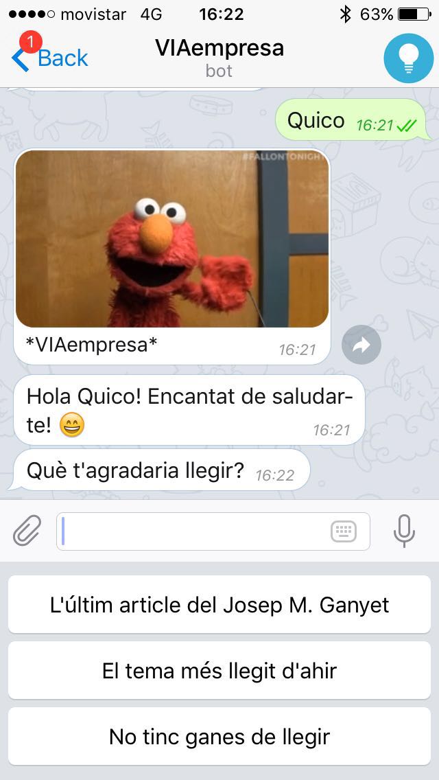 El Bot de VÍA Emprendida