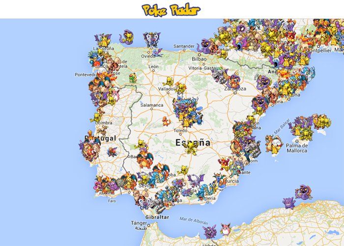 Poke Radar mostra on s'amaguen tots els Pokemon del món