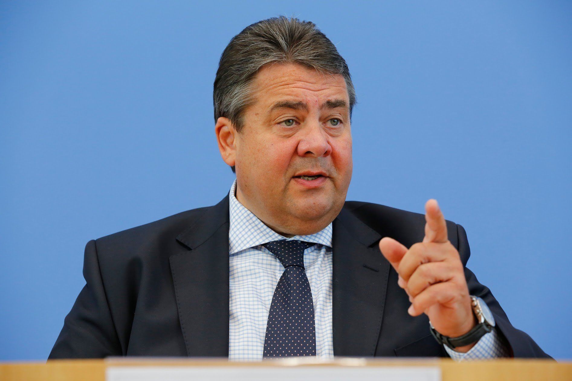 El Ministre alemany d'Economia, Sigmar Gabriel