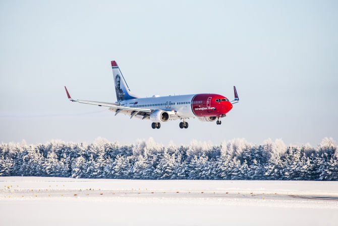 Un dels avions de la companyia 'low cost' Norwegian