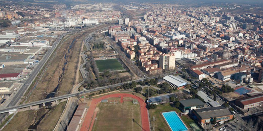 Imatge aèria del polígon Jordi Camp de Granollers