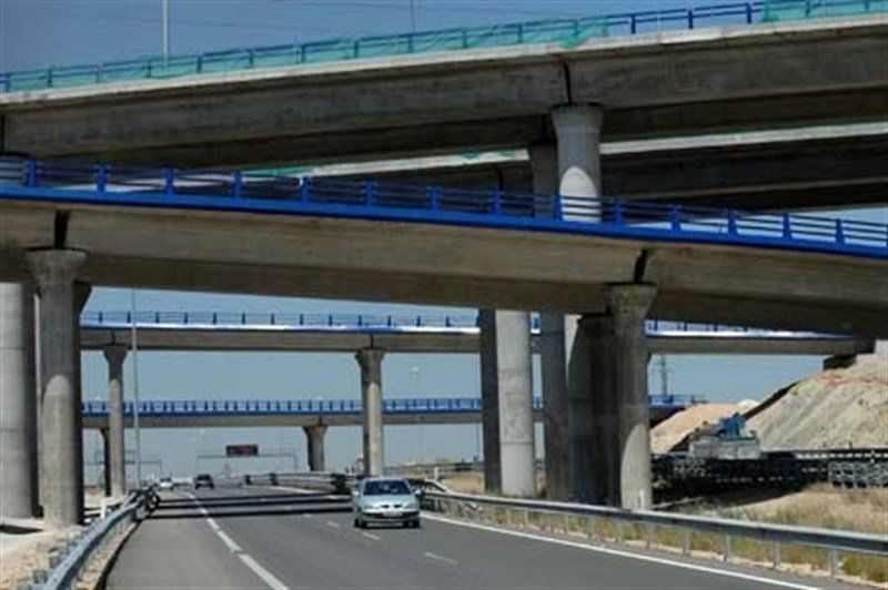 Una de les autopistes radials de Madrid