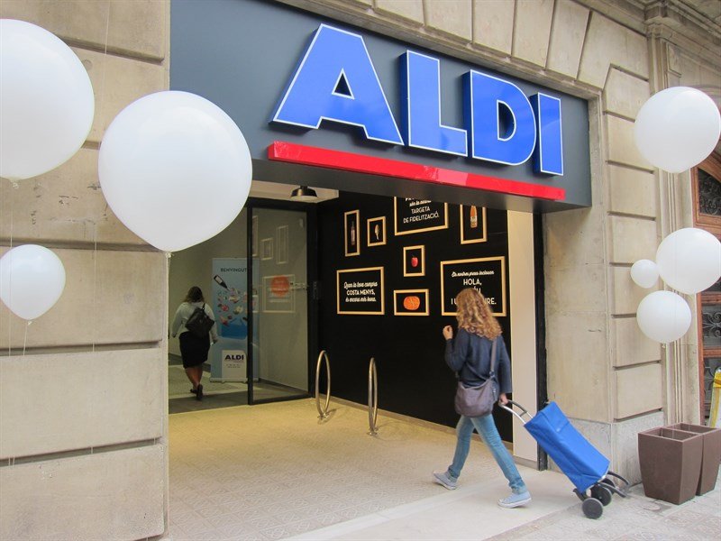 Botiga d'Aldi a Barcelona serà la primera de la seva expansió