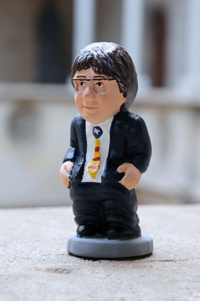 Carles Puigdemont protagonitza una de les novetats del catàleg de Caganer.com