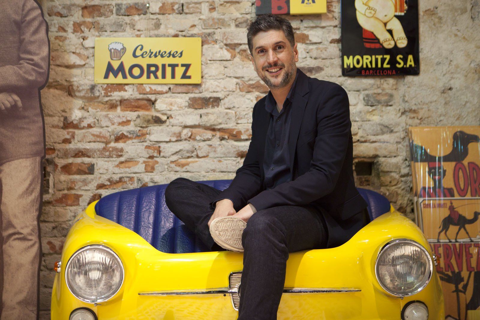 The marketing director of the Moritz brewery, Sergi Martínez