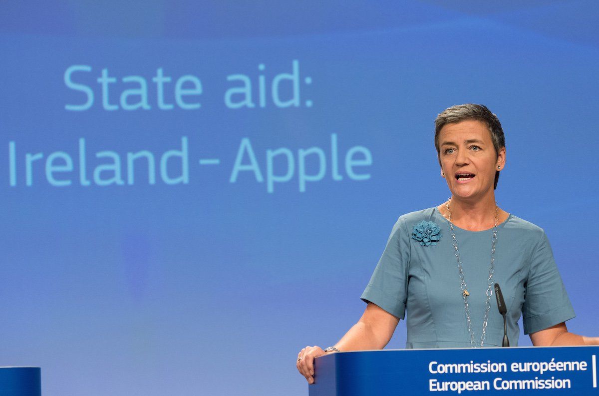 La comissària de Competència, Margrethe Vestager 