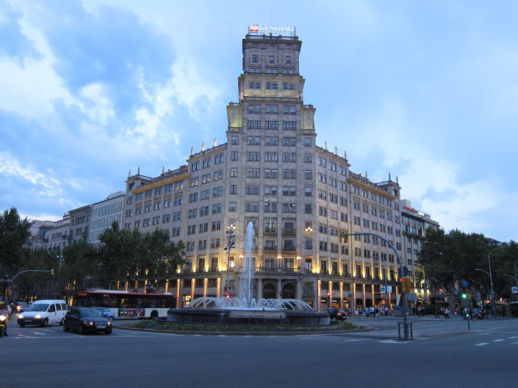 L'edifici Generali al Passeig de Gràcia