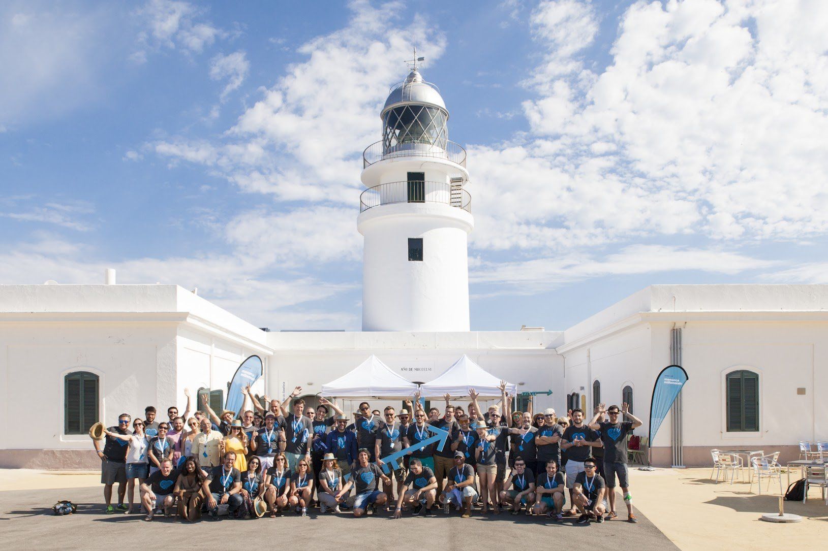 Foto de grup de la segona edició de Menorca Millennials