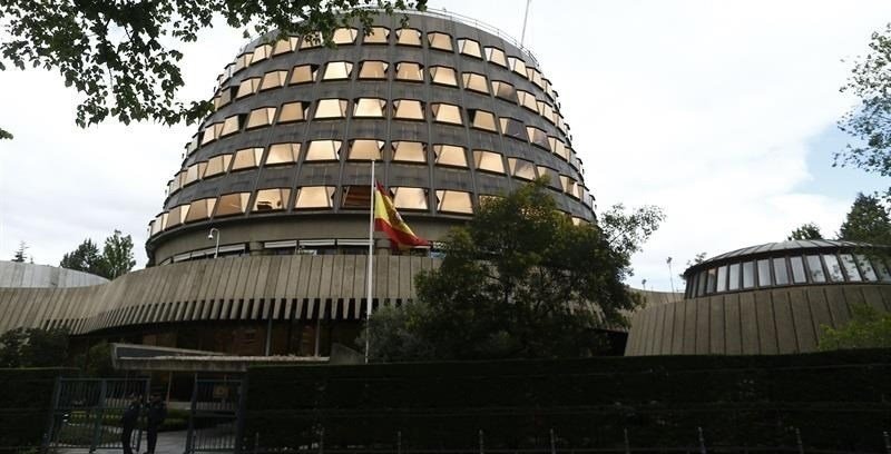 El edificio del Tribunal Constitucional en Madrid