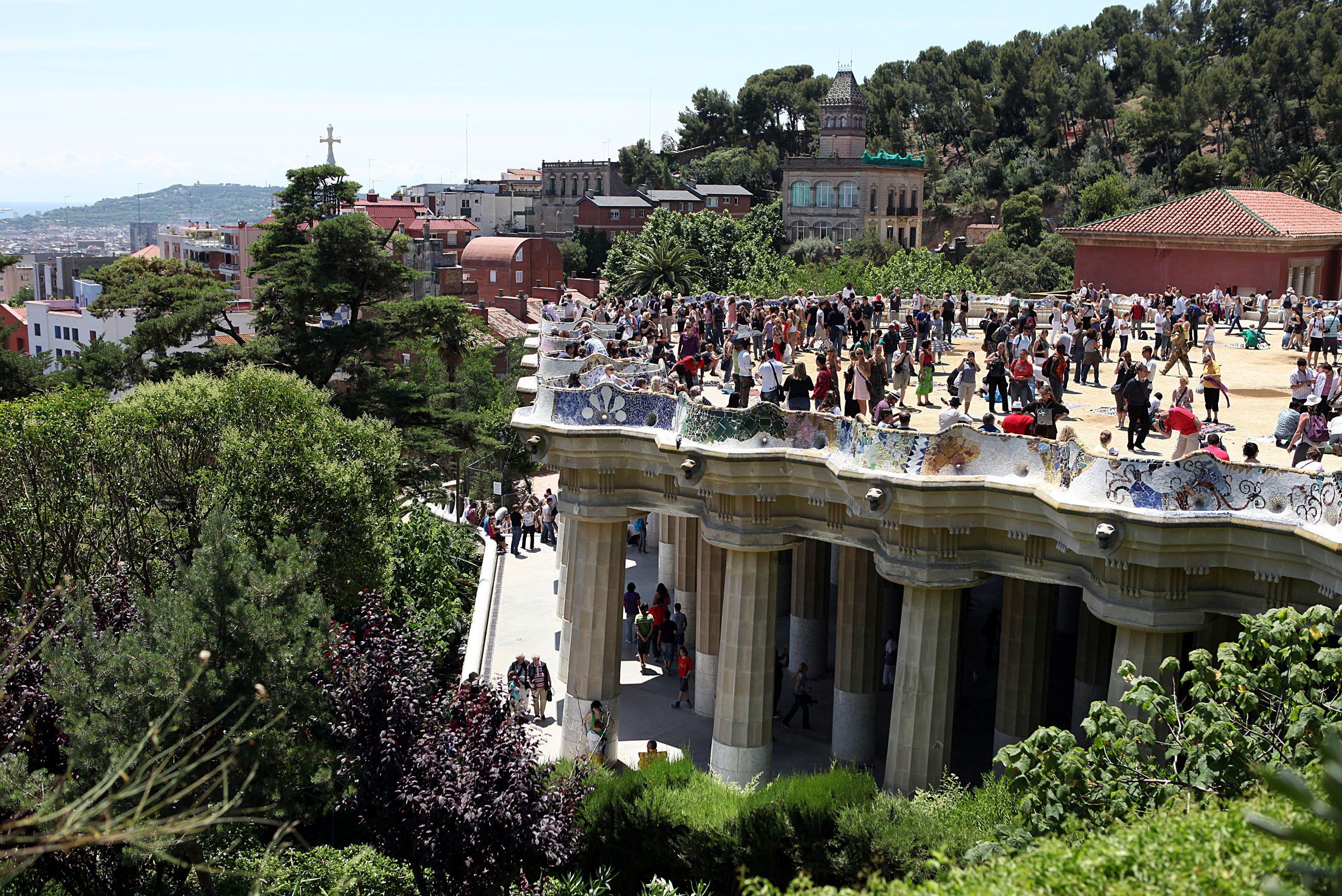 El Park Güell i Barcelona, grans reclams turístics