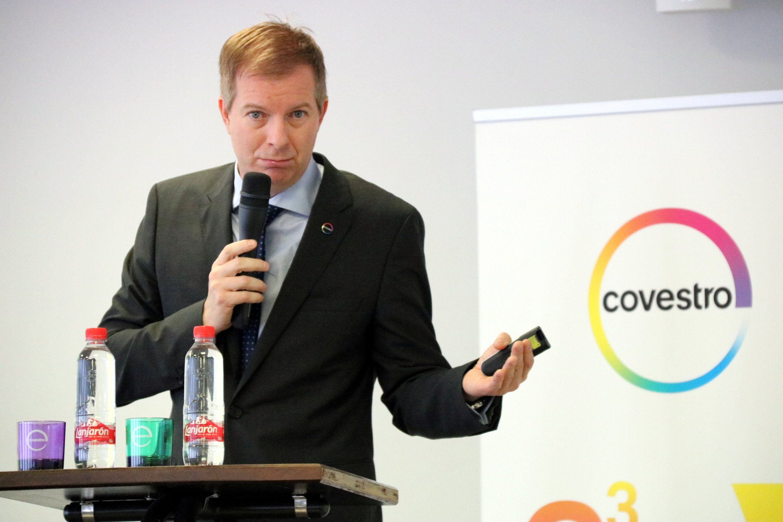 El director general de Covestro a Espanya, Andrea Firenze