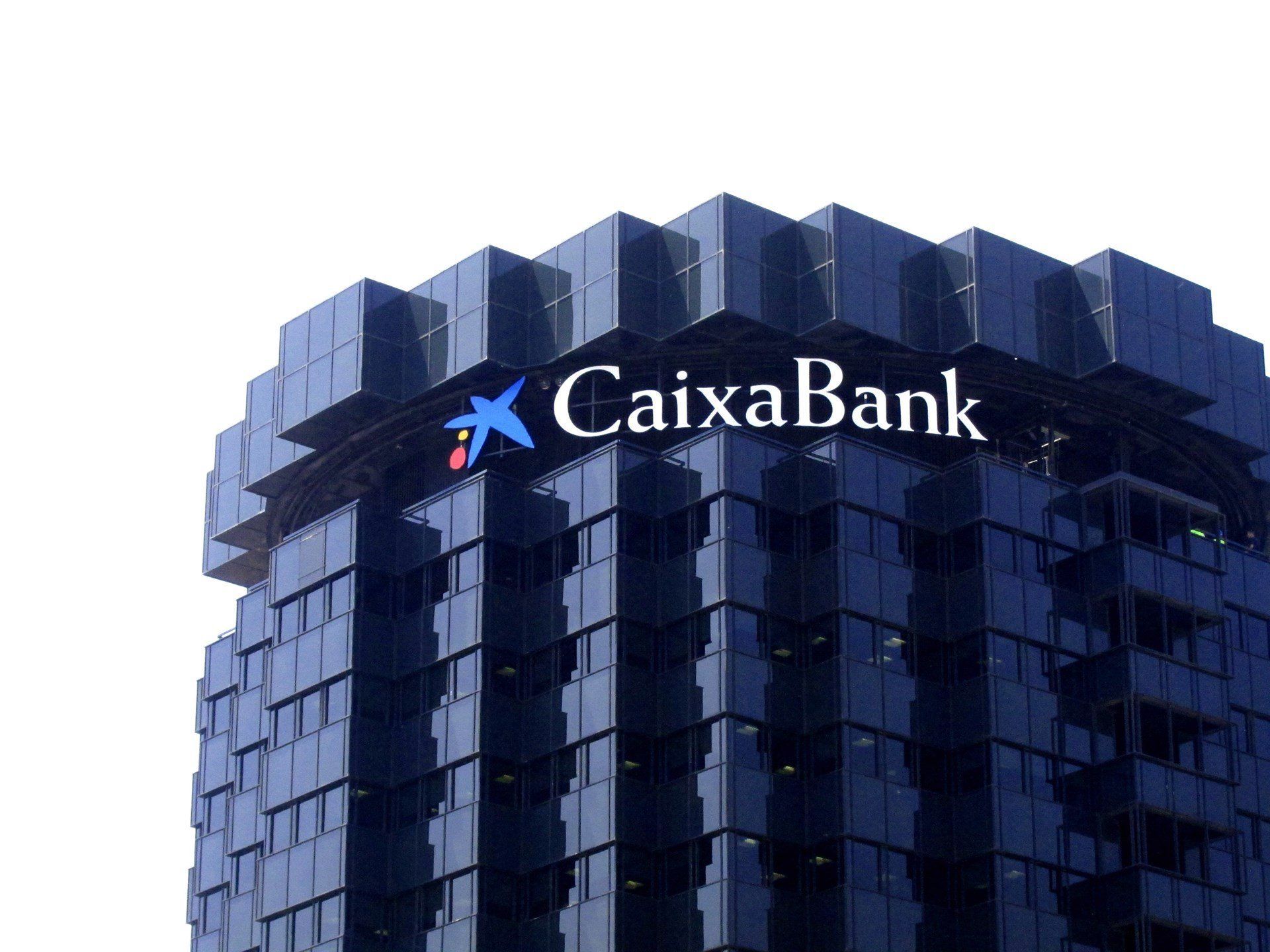 Un dels edificis corporatius de CaixaBank a Barcelona