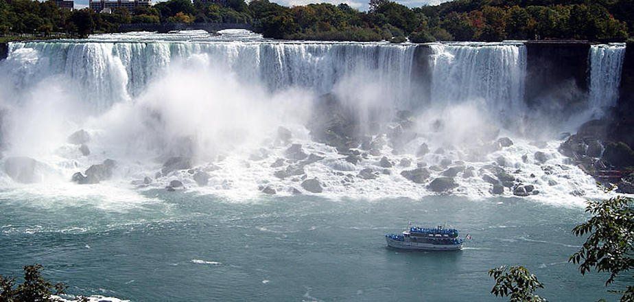 Las cascadas del Niágara también son visibles desde la webcam