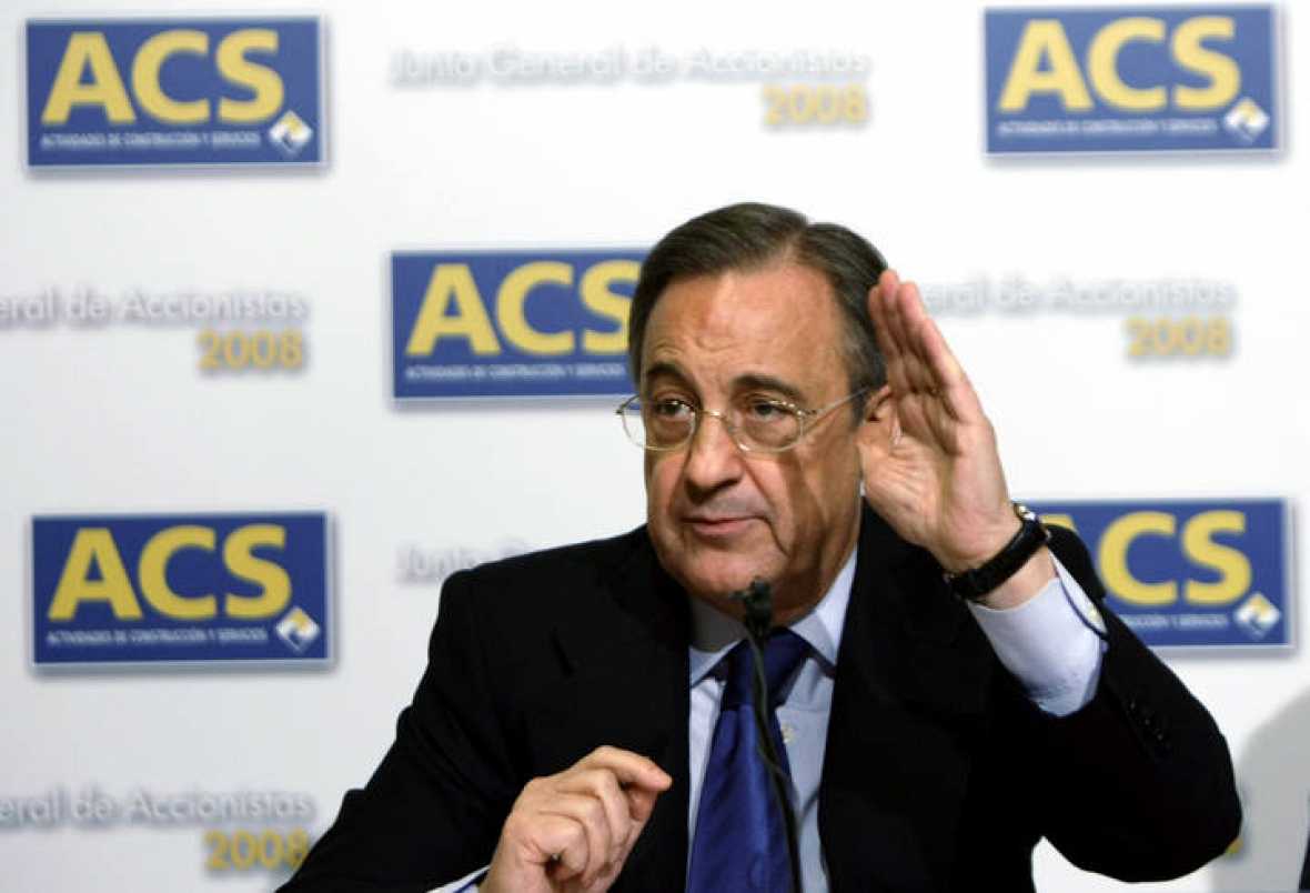 El president d'ACS, Florentino Pérez