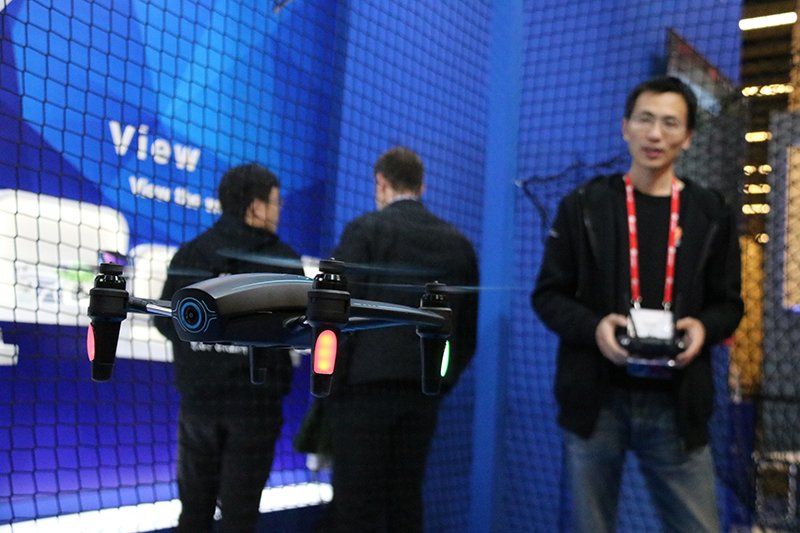 For the first time drones have their own space at the MWC 