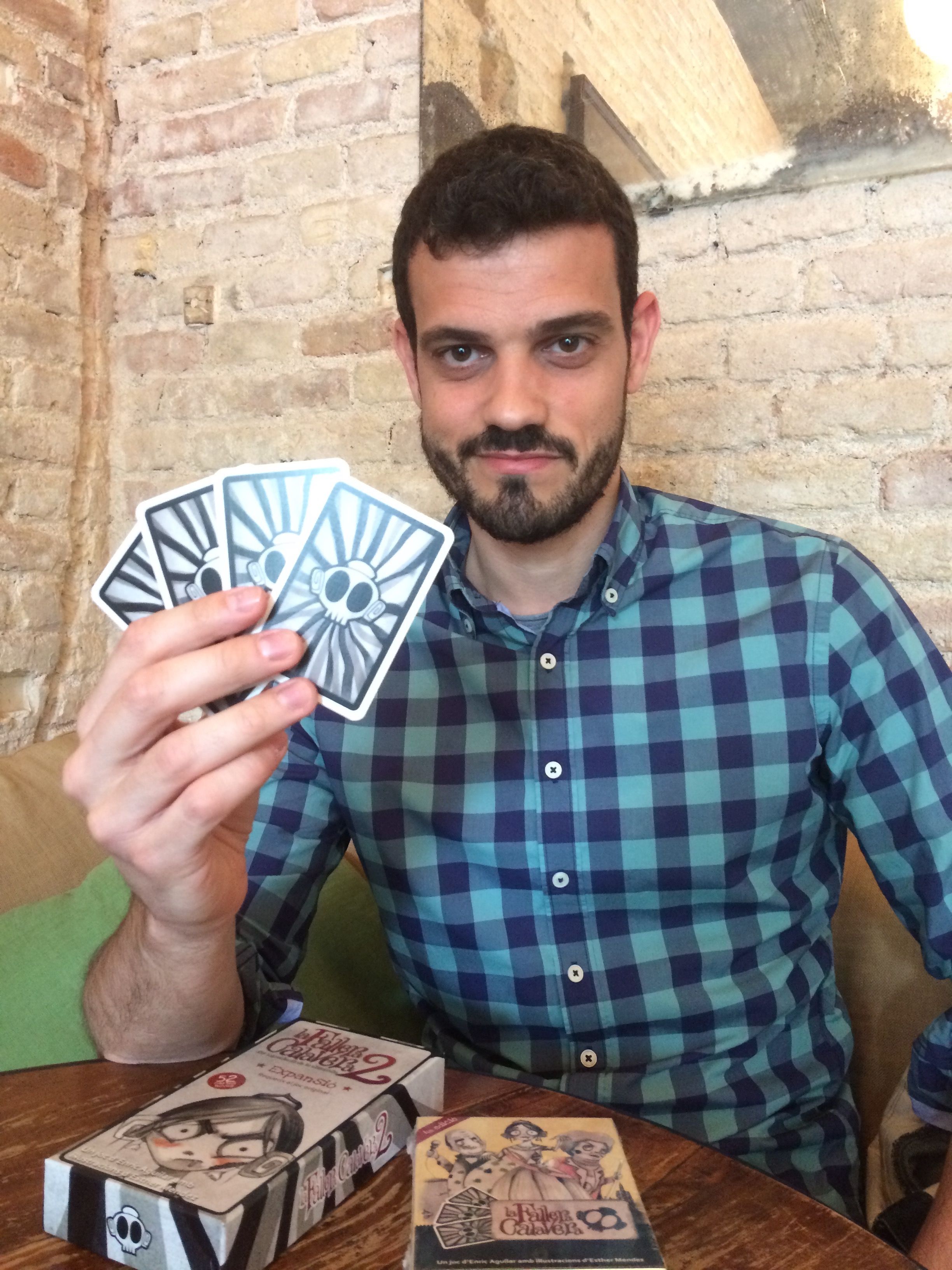 Enric Aguilar es el creador del juego de La Fallera Calavera