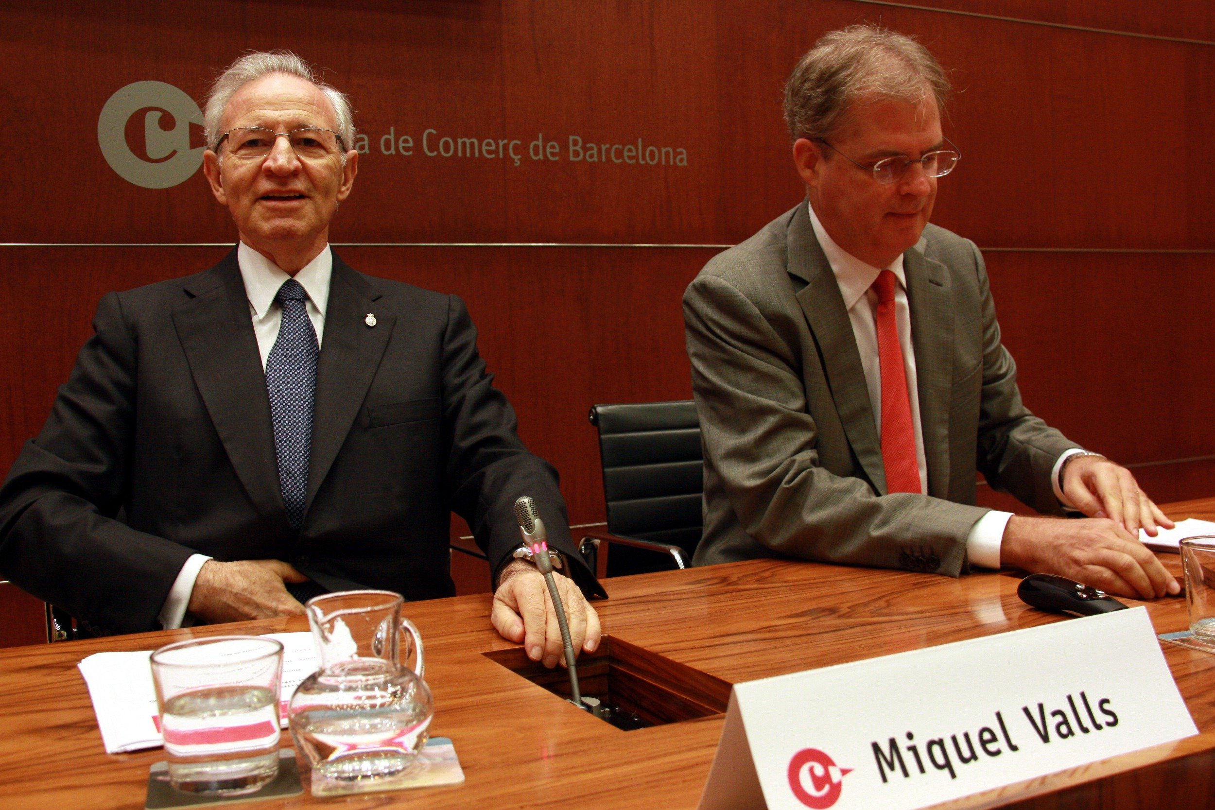 Miquell Valls, president de la Cambra de Barcelona