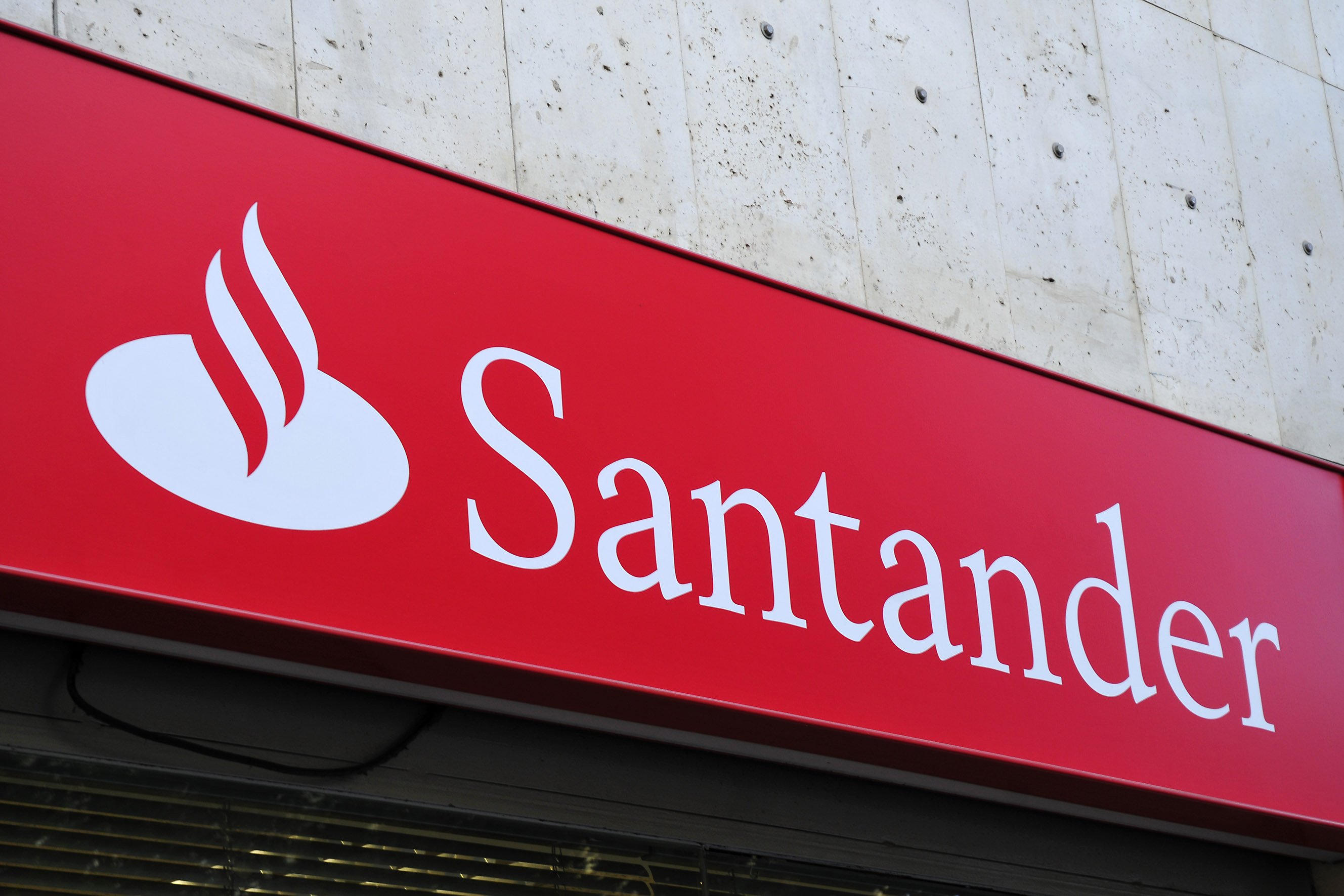 Capçalera Banco Santander