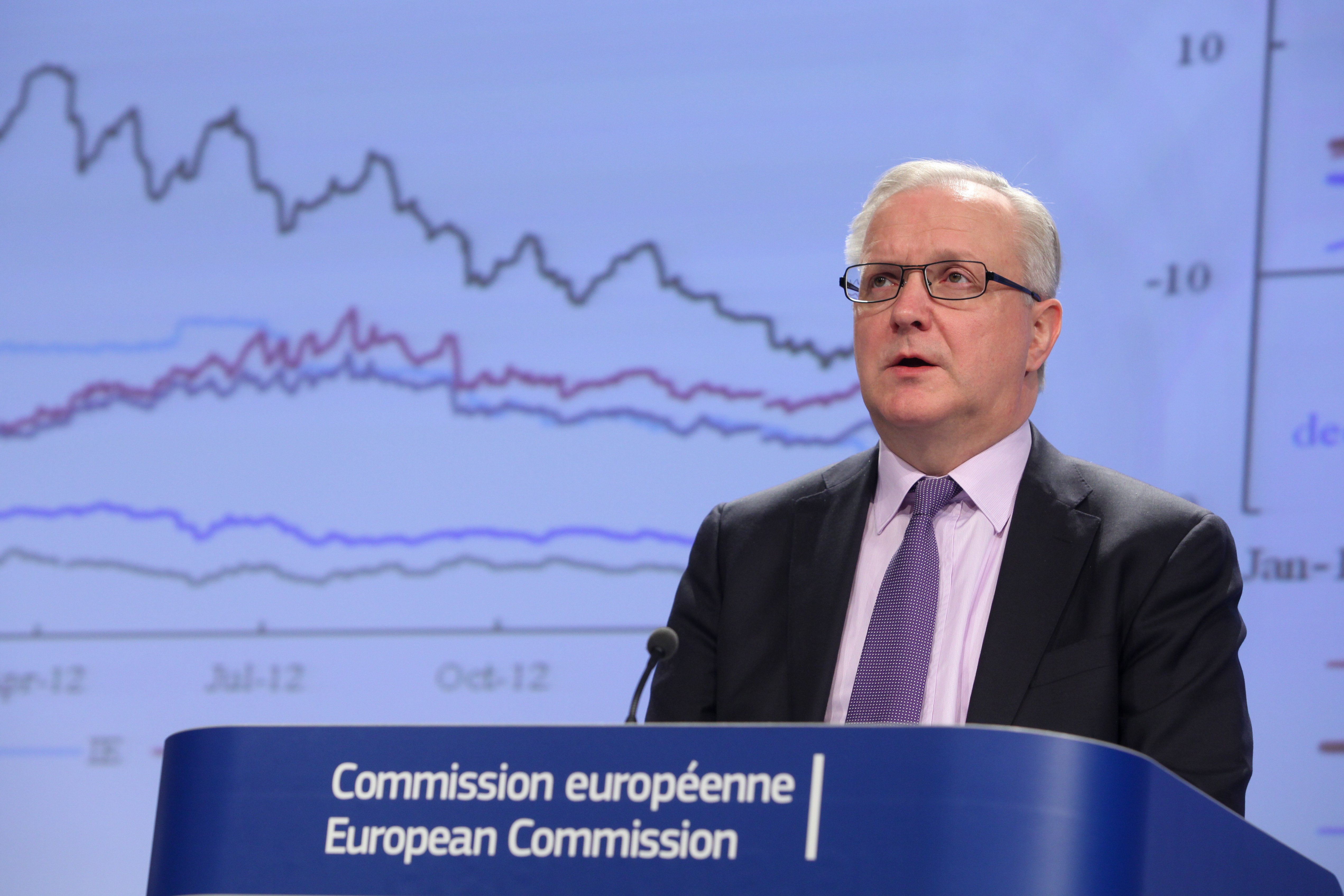 L'eurocomissari d'Afers Econòmics i Monetaris, Olli Rehn