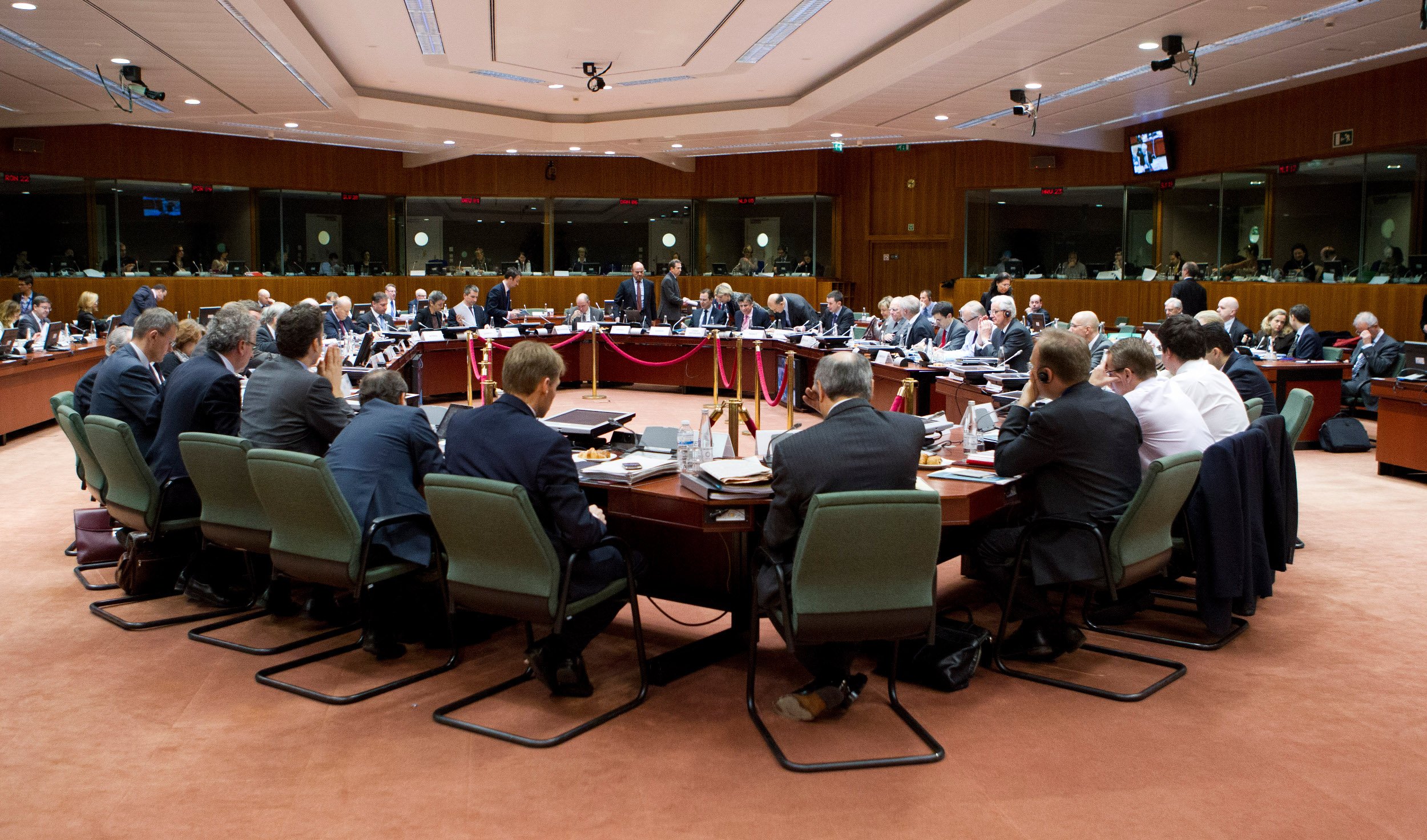 Reunió de l'Ecofin sobre la unió bancària