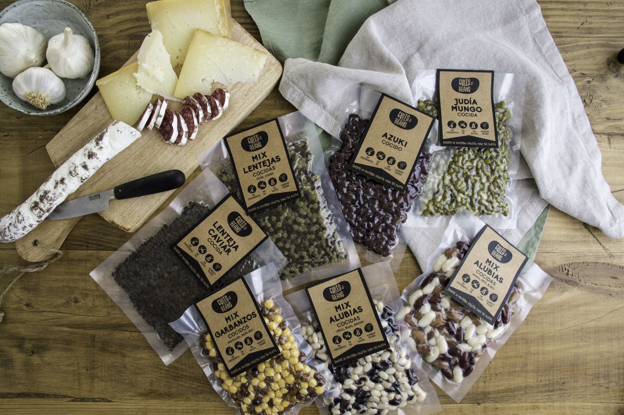 Alguns dels productes de Cuits&Beans | Cedida