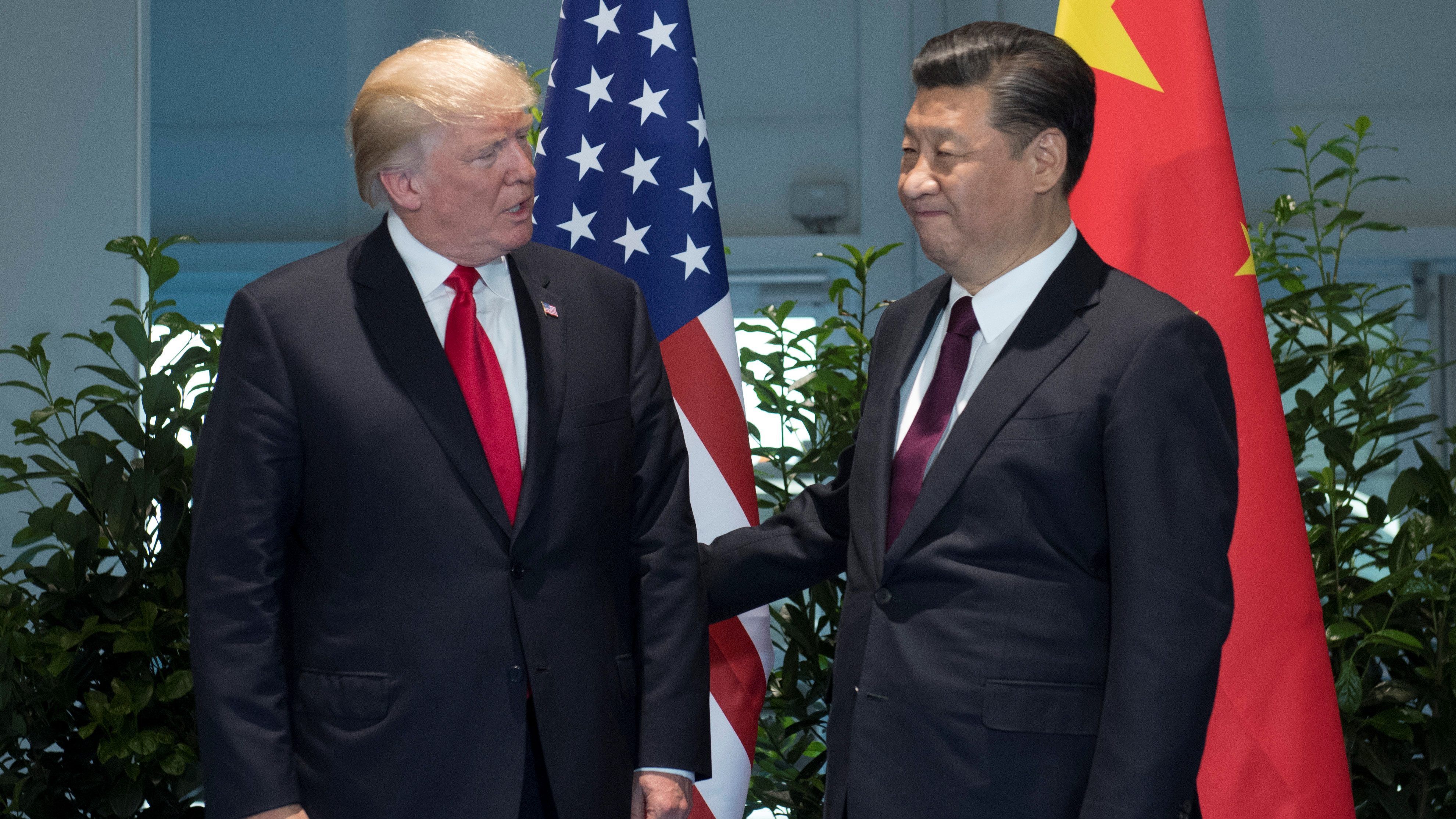 El president dels Estats Units, Donald Trump, i el de la Xina, Xi Jinping