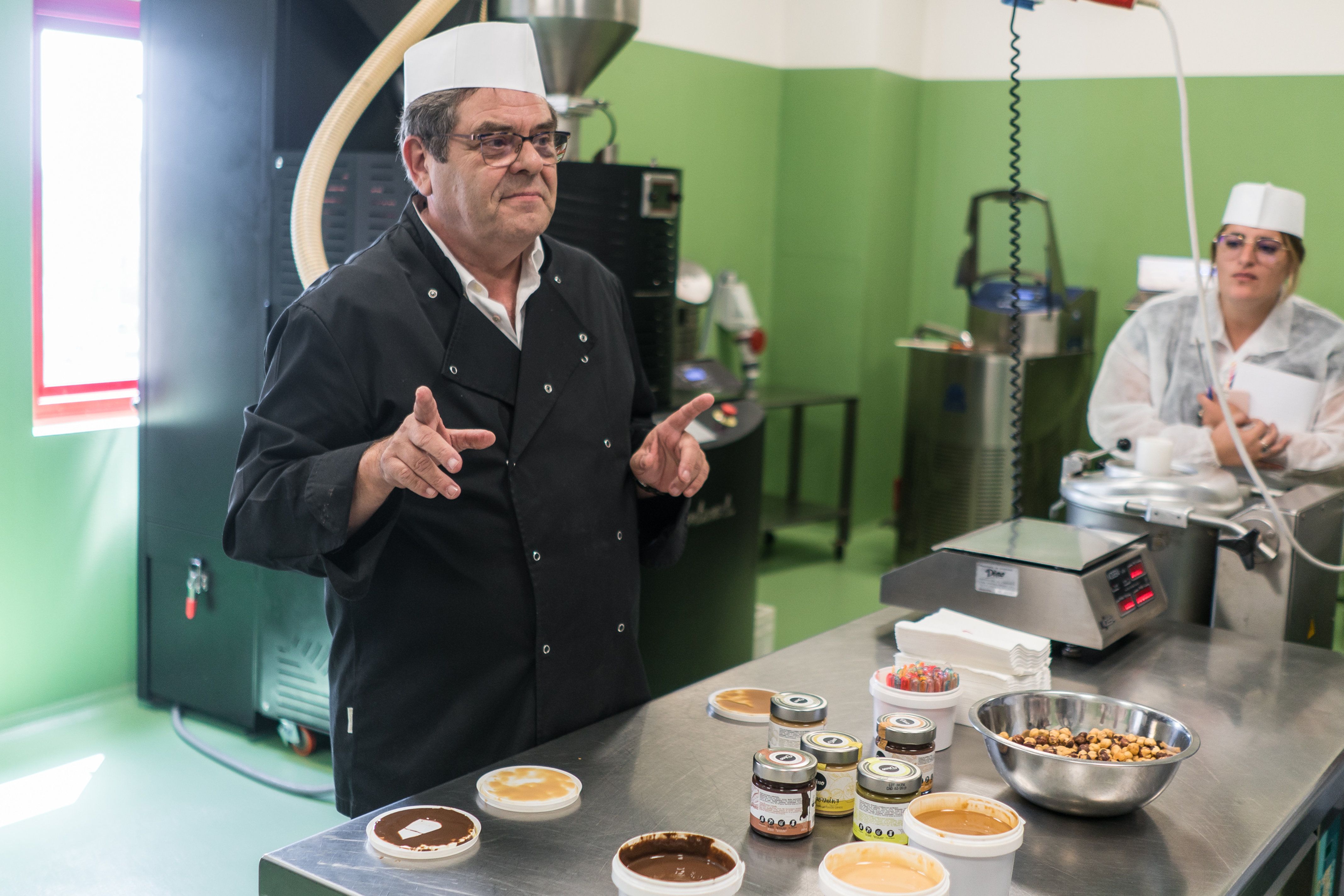 El director de Gelati Dino, Valter Rosso, en la fàbrica d'Empuriabrava | Aleix Escura