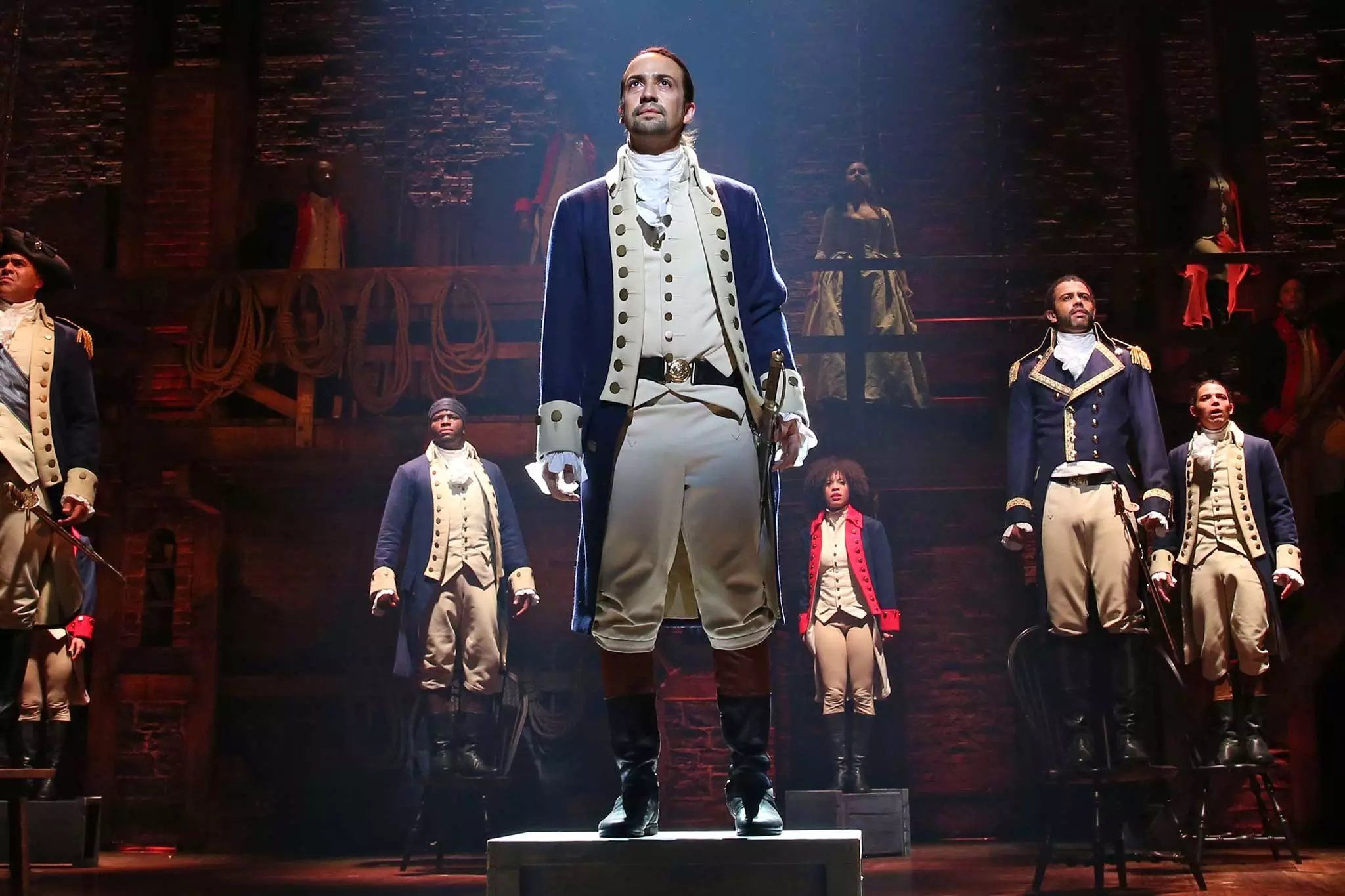 El 2015 es va estrenar el musical dedicat a Alexander Hamilton 