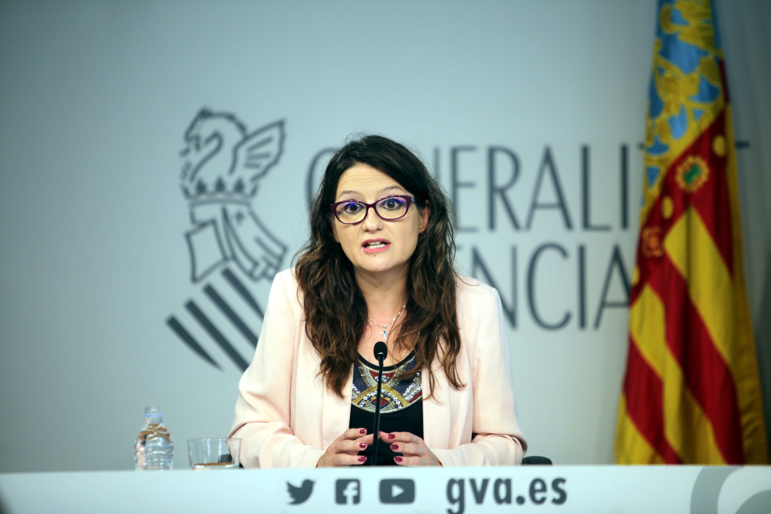 La vicepresidenta i portaveu de la Generalitat Valenciana Mónica Oltra