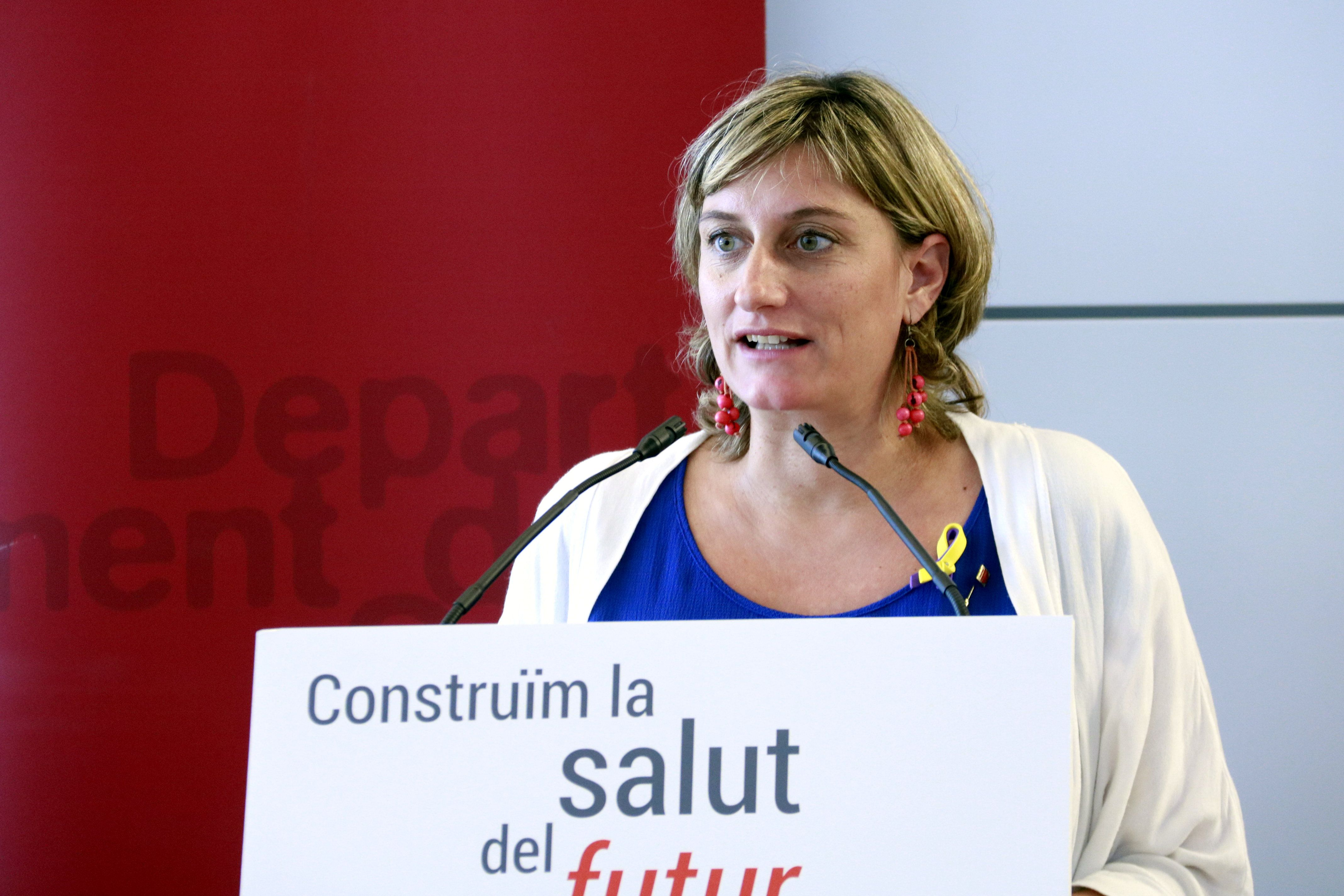 La consellera de Salut, Alba Vergés