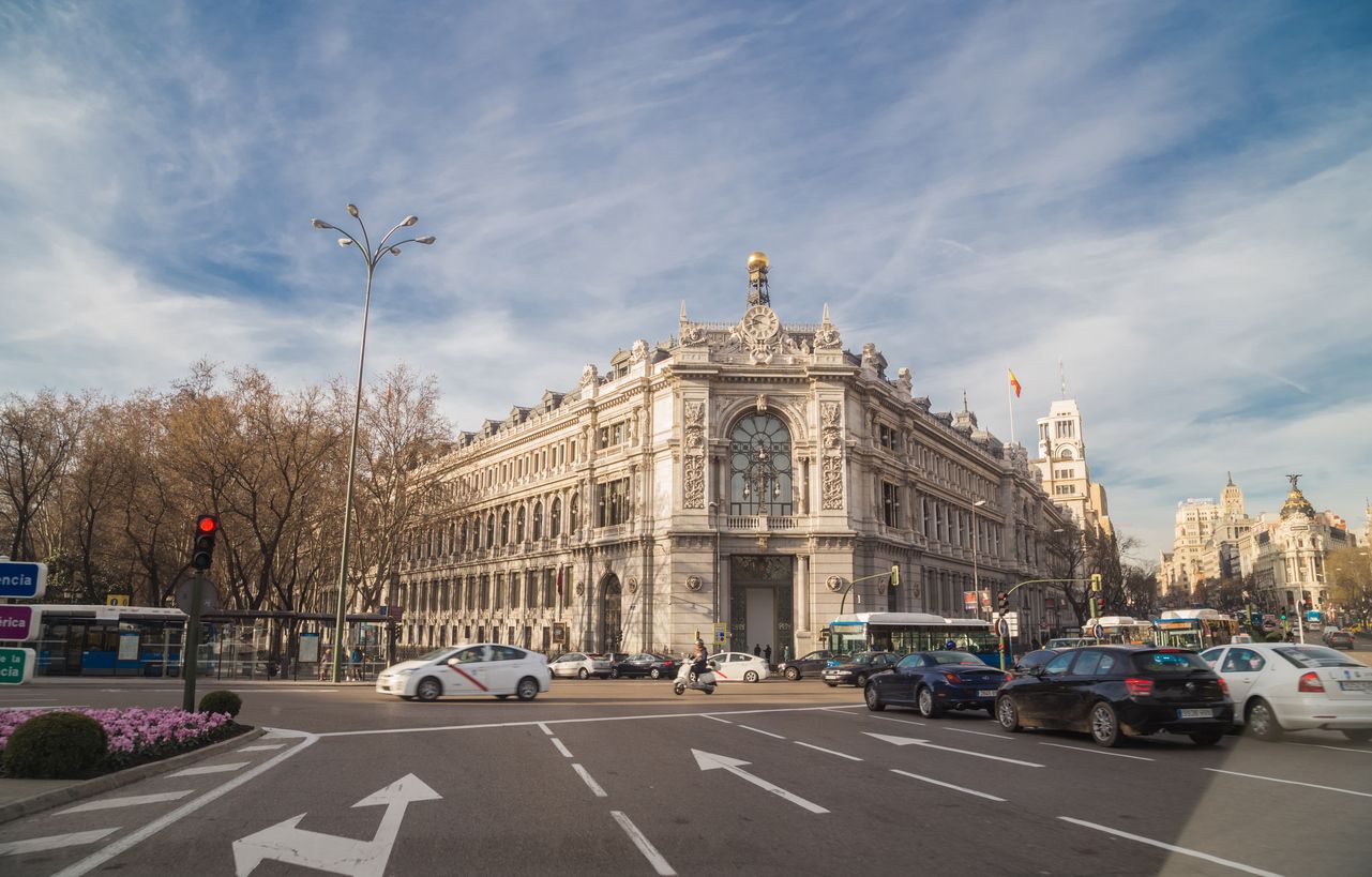 El Banco de España en Madrid