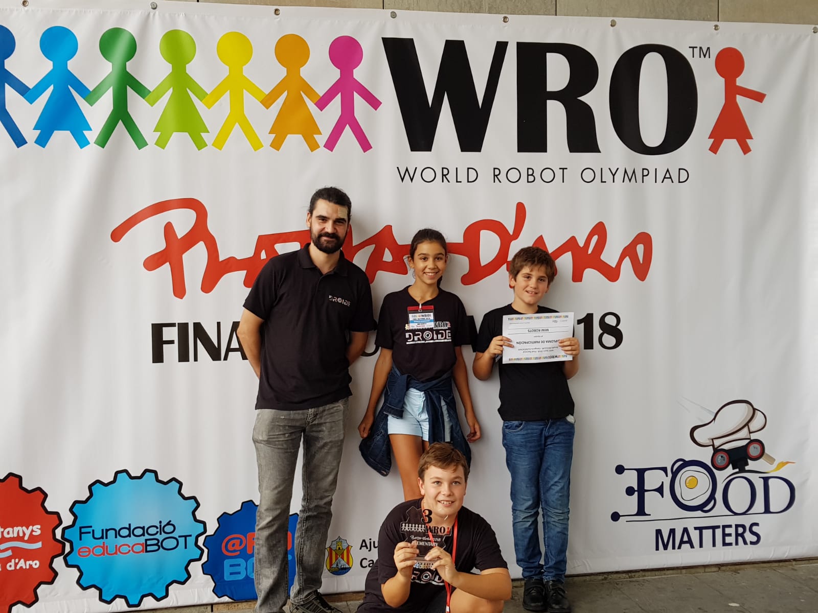 MIM Robots representará Valencia a la Final Internacional de las World Robot Olympiad