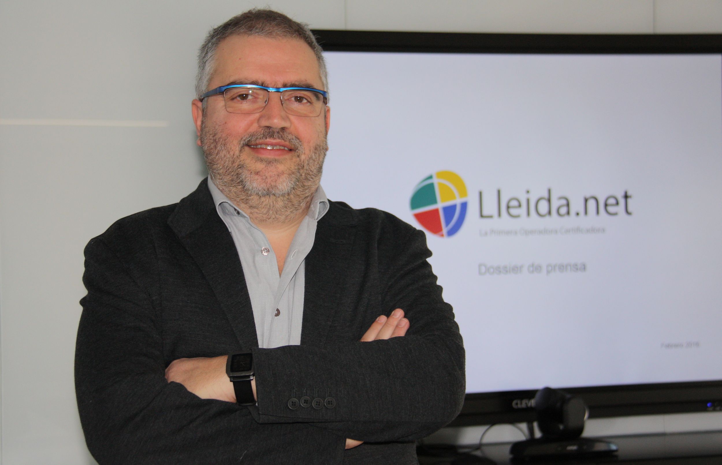 El director executiu de Lleida.net, Sisco Sapena Soler |iStock