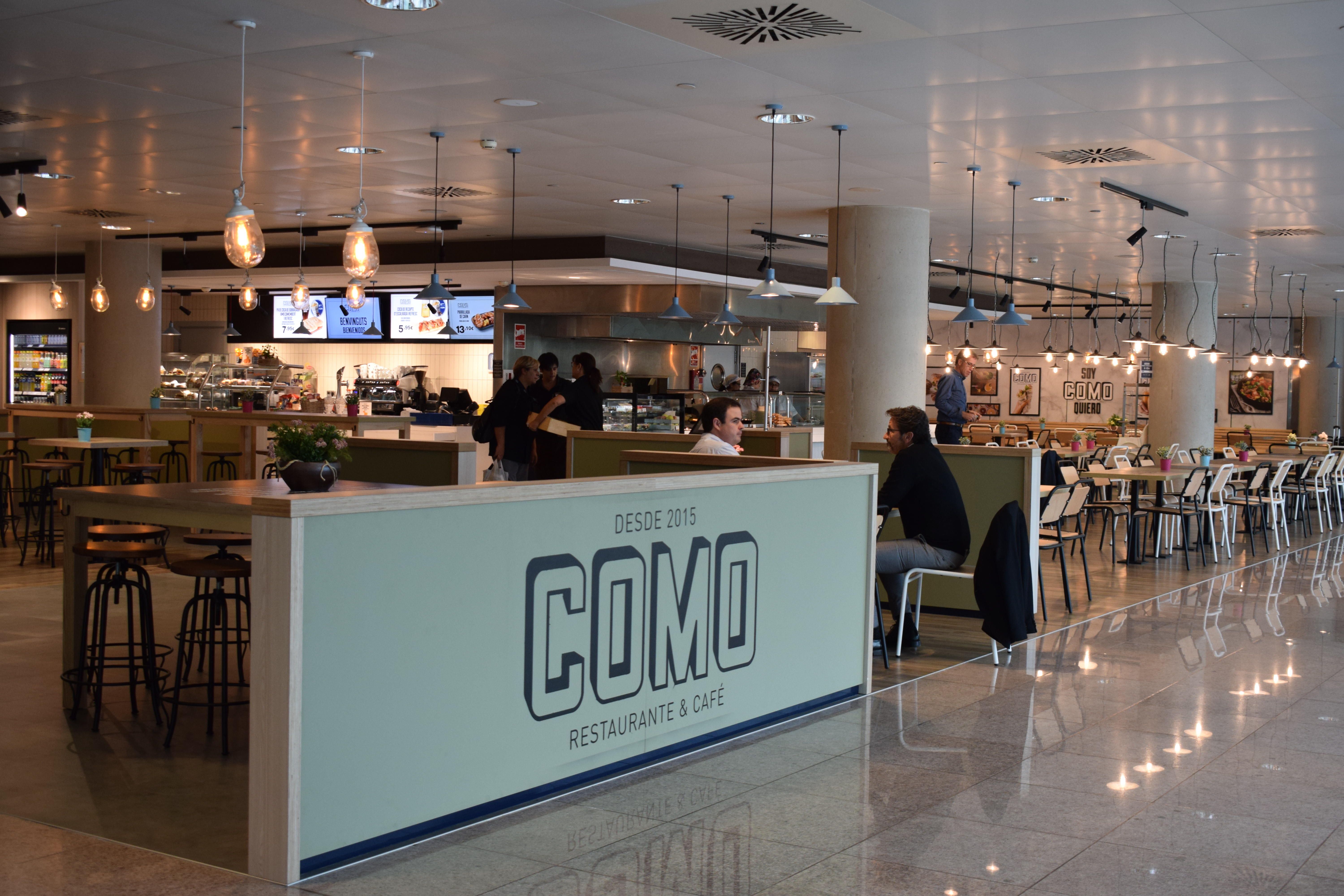 El nou restaurant COMO a l'aeroport del Prat