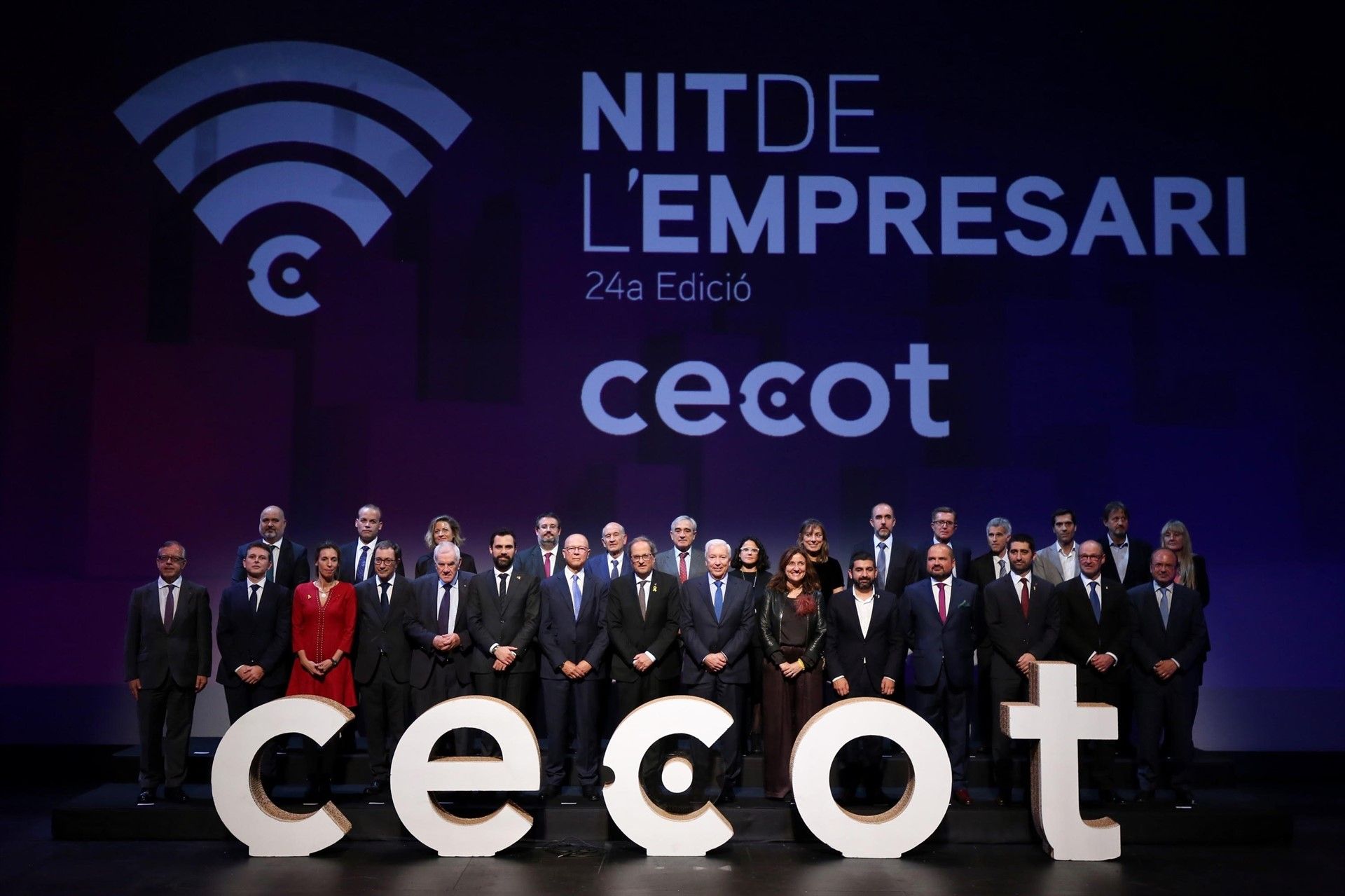 Empresaris i polítics a la Nit Cecot al TNC | EP