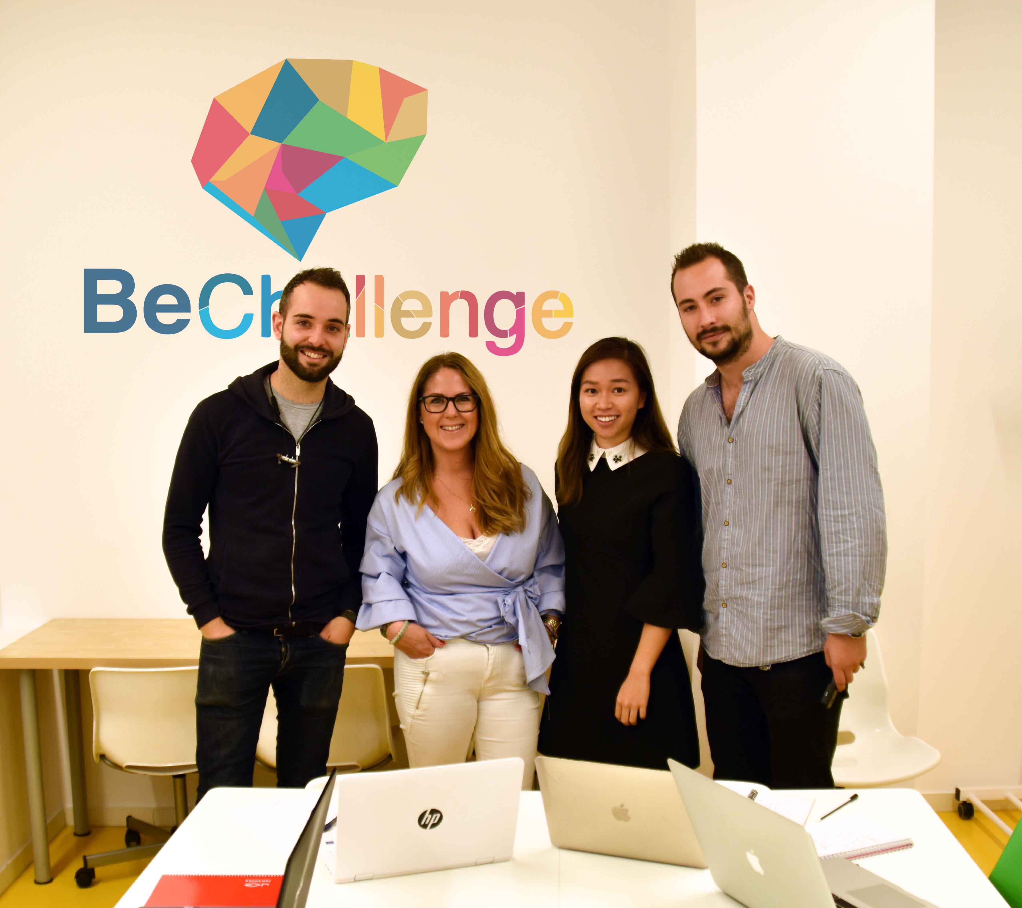 L'equip de BeChallenge | Cedida