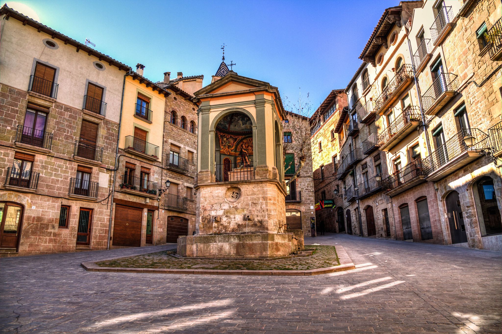 La plaça de Sant Joan de Solsona