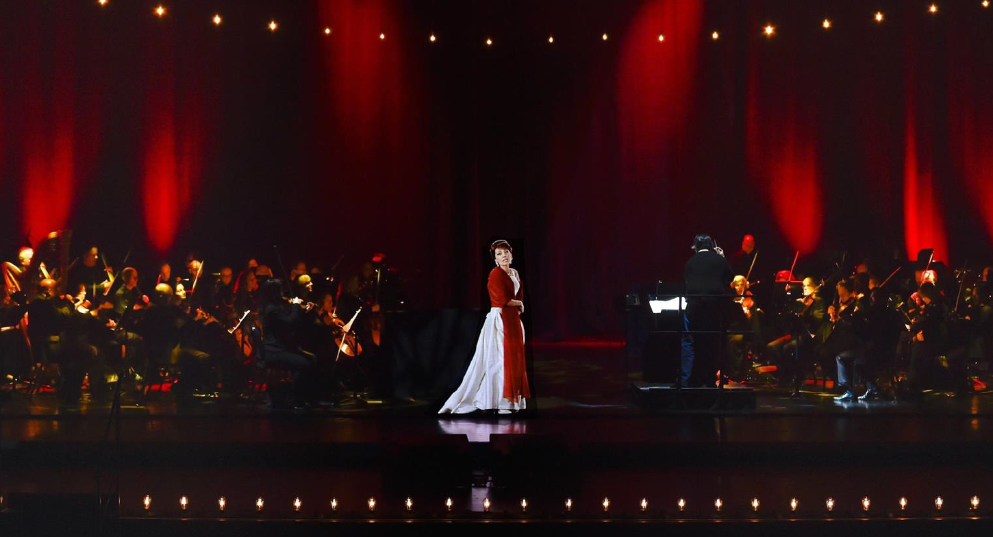 El espectáculo de Base Hologram 'Callas in concierto' | Cedida