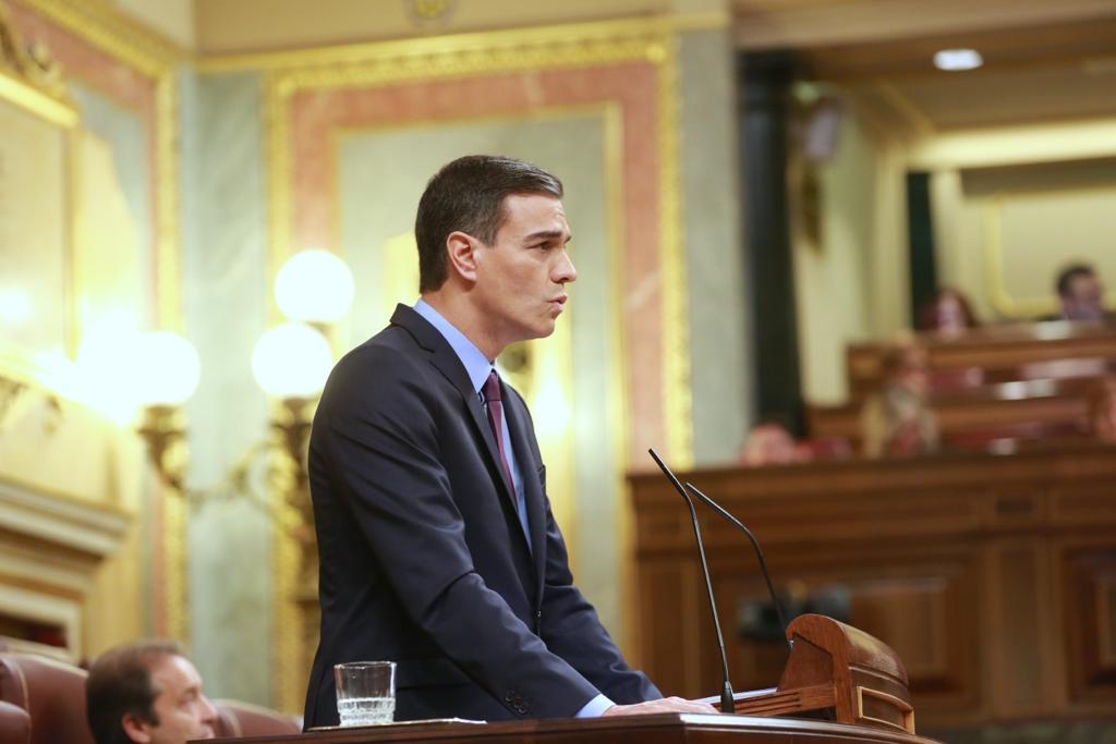 El president espanyol, Pedro Sánchez, anuncia que aprovarà la pujada del salari mínim a Barcelona | PSOE